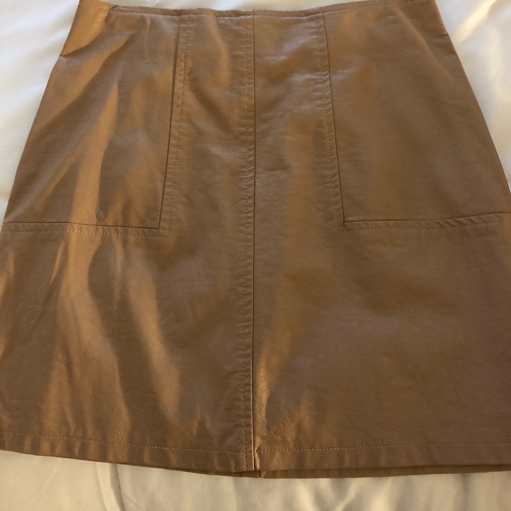 LF faux leather skirt
